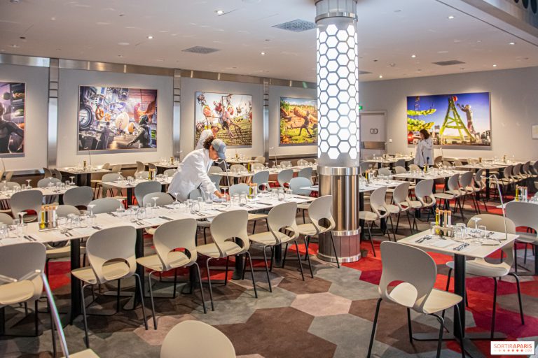 RM mobilier a habillé un restaurant disney avec du mobilier sur-mesure pour une atmosphère imaginée par disney
